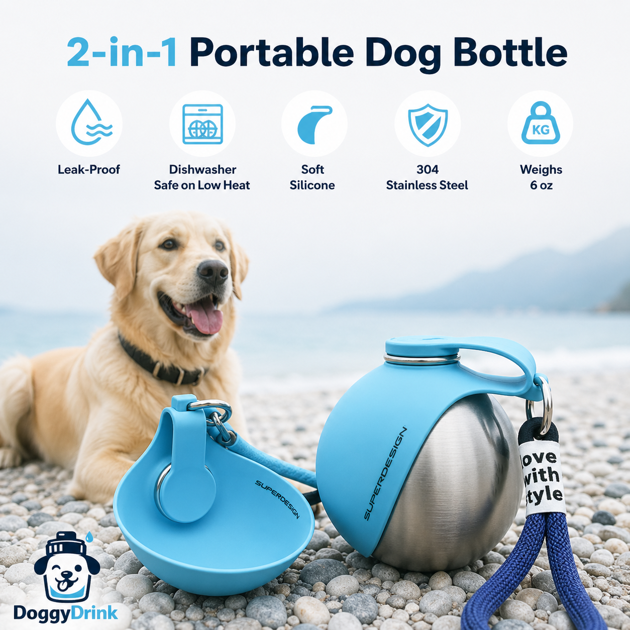 DoggyDrink™ Dog Water Bottle